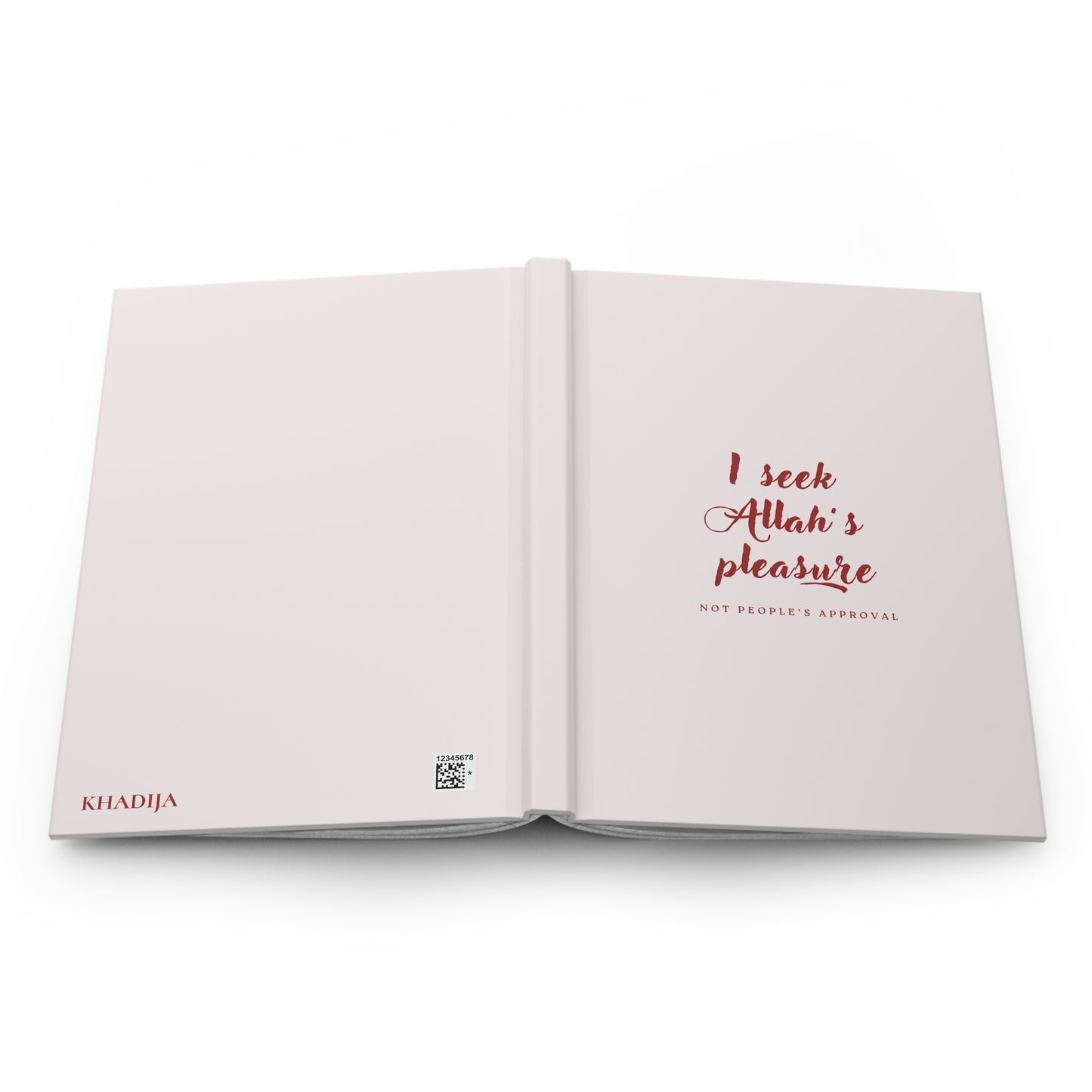 Faith Journal for Muslim Women | Personalized | Islamic Notebook for Dua, Quran Reflection & Gratitude