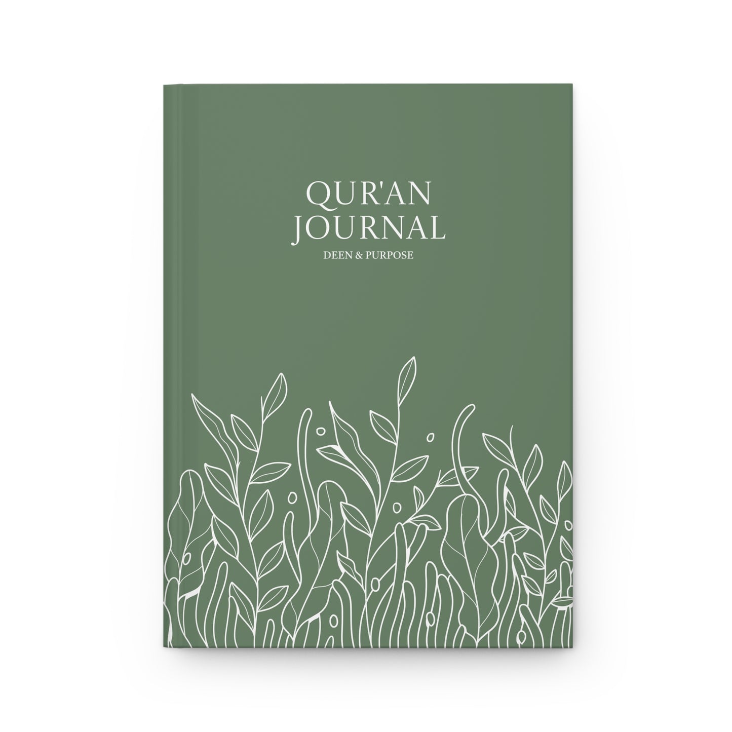 Personalized Quran Journal for Deen & Purpose | Islamic Reflection Notebook for Daily Quran Study, Tafsir & Dua