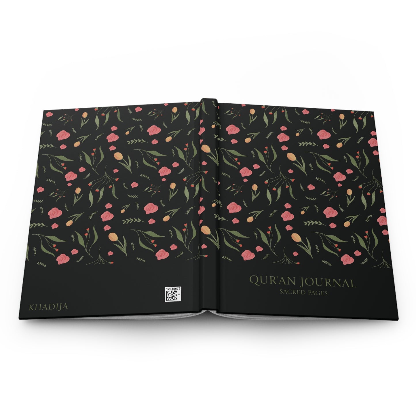 Personalized Quran Journal | Islamic Reflection Journal for Muslims | Dua, Tafsir & Ramadan Notebook
