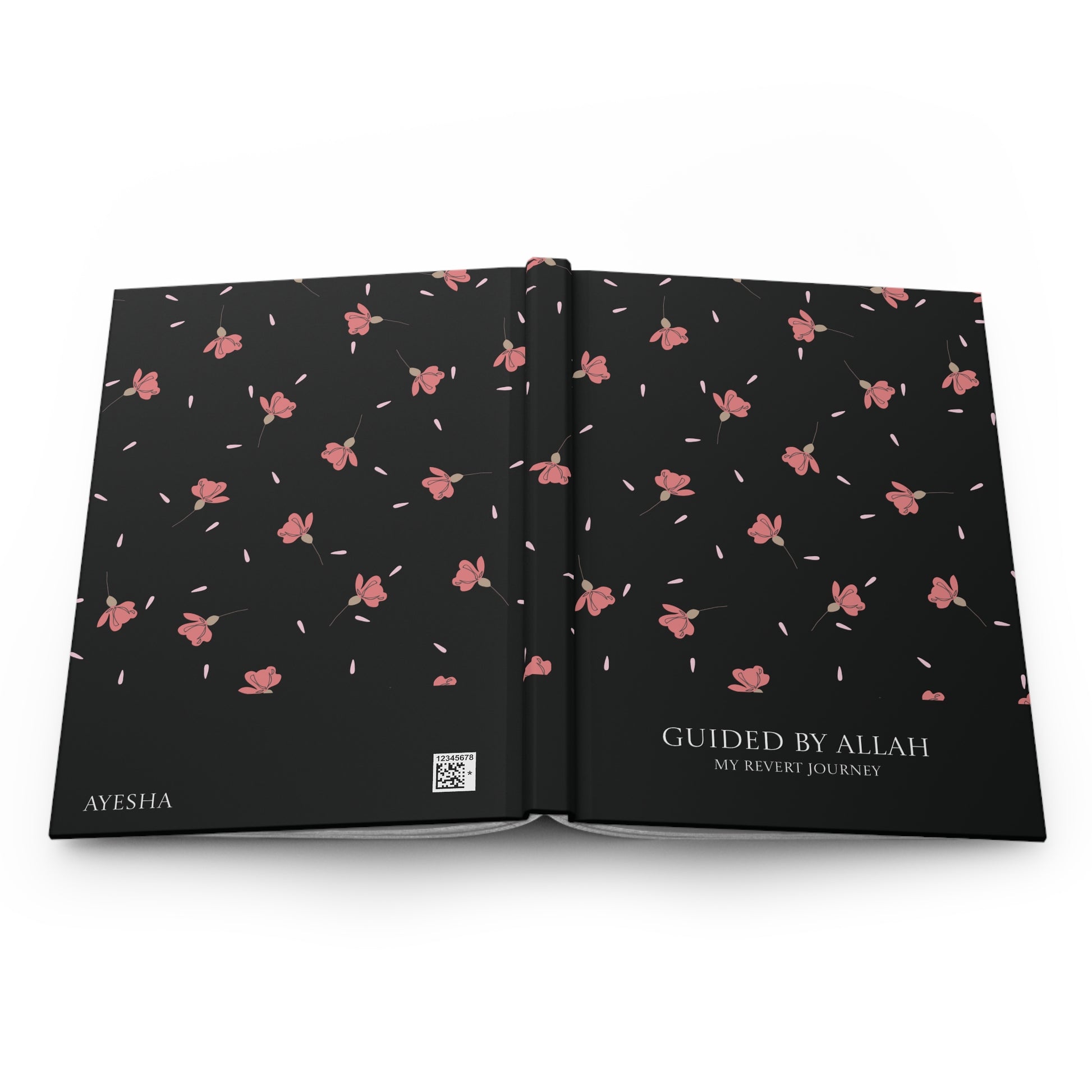 Full open layout of Revert journal displaying front and back covers together.