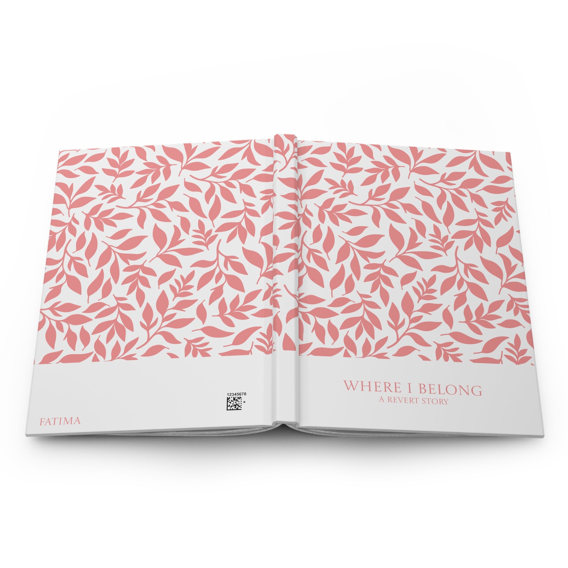 Full open layout of Revert Muslim journal displaying front and back covers together.