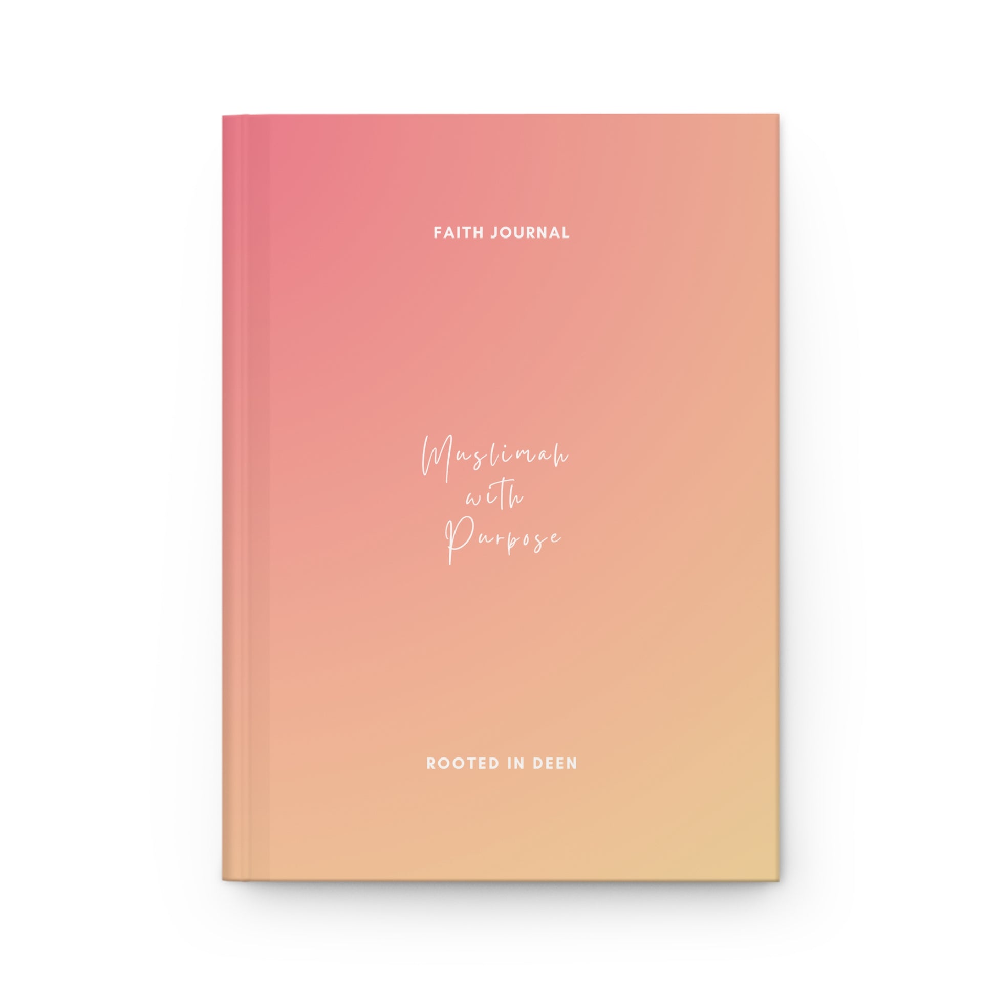 Personalized Muslimah Journal front cover